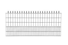 Growi Ziergitterzaun Möhne - Schmuckzaunelement 2418 mm breit