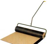 Grün Bahnenverleger mit Walzenkern zum exakten Führen von Schweißbahnen