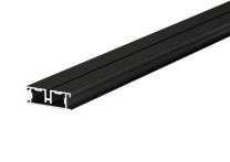 GS ALUECOFIX Bodenverlegeprofil Schwarz - 2 m lang