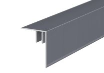 GS Fugenprofil Seitenabdeckung anthrazit 19 - 28mm