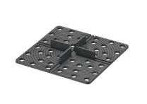 GS Plattenhalter 120x120 mm - Paket á 20 Stk.