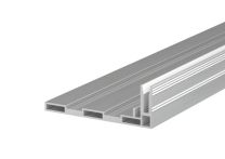 GS Randabschlussadapterprofil Easy 80x28x4000mm blank