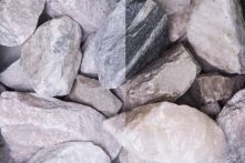 Flamingo Steinschlag gebrochen 30-70 mm