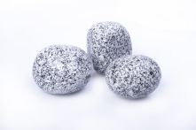 Gletscherballs Granit Zierkies getrommelt 50-100 mm