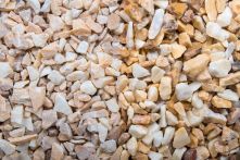 Kristall Gelb Ziersplitt