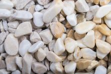 Kristall Gelb getrommelt Zierkies getrommelt