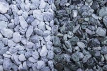 Kristall Grün getrommelt Zierkies getrommelt