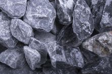 Nero Quarzit Steinschlag gebrochen 32-56 mm