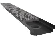 Gutjahr AquaDrain KRU-GE-40 Ablaufelement 40 x 150 x 1000 mm