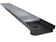 Gutjahr AquaDrain KRU-GV-40 Ablaufelement 40 x 150 x 1000 mm