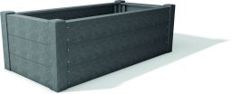hanit® Recyclingkunststoff Kinder-Hochbeet Terra  62,5x90x190 cm