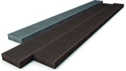 hanit® Recyclingkunststoff Stegbohle 4,8 x 16,5 cm