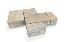 Hans Fuchs CAPILA Pflaster C3 mit Microfase Verband 8 cm - Muschelkalk