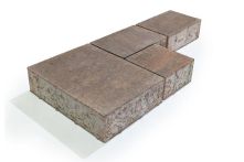 Hans Fuchs CAPILA Planpflaster C2 ohne Fase - Haselnuss