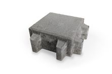 Hans Fuchs VIRNGRUND Rasenfugenpflaster 200x200x80 mm mit Fase - Grau