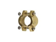 HaWe Klemmschalen - messing