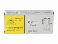HaWe Klammern 5000 Stck/Pack für System 37/13