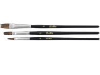 HaWe Ausbesserungspinsel-Set, 3-teilig, Art.Nr. 108.08