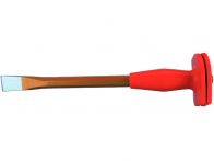 HaWe Maurermeißel mit Handschutz - 8-kant flach