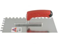 HaWe Glättekelle mit Zahnung und Softgriff