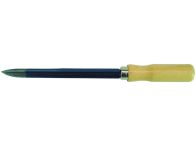 HaWe Dreikant-Hohlschaber mit lackiertem Heft