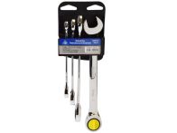 HaWe Gabelring-Ratschenschlüssel-Satz 4-tlg., Art.Nr. 209.04