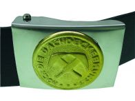 HaWe vernickeltes Koppelschloss