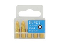 HaWe TIN-Schraubendreher-Bit - je 5 Stck/SB-Dose