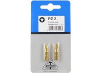 HaWe TIN-Schraubendreher-Bit - je 2 Stck/SB-Karte