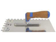 HaWe Glättekelle mit Zahnung und Korkgriff