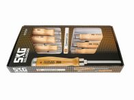 HaWe Schraubendreher-Satz Holzheft, 6-tlg., Art.Nr. 554.01