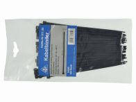 HaWe Kabelbinder - schwarz - 100 Stck/Beutel