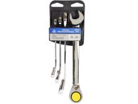 HaWe Gabelring-Ratschenschlüssel-Satz 4-tlg., Art.Nr. 709.04