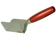 HaWe Innen-Eckenkelle mit lackiertem Holzheft, rostfrei