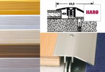 Haro Anpassungsprofil Typ 386L/P sand 1,0m für 7-15mm, Art. Nr.: 404645