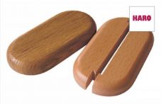 Haro Doppelheizkörperrosette Ahorn für individuelle Bohrungen, Art. Nr.: 405532