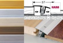 Haro Übergangsprofil Typ 888 FLEX silber 1,0m für 7-17mm, Art. Nr.: 407169