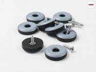 Haro Stuhlgleiter mit Schraube (8 Stück/Paket) Durchmesser 30mm, Art. Nr.: 408280