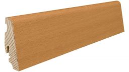 Haro Stecksockelleiste 19x58mm 2,2m Buche gedämpft strukturiert furniert geölt, Art. Nr.: 409786