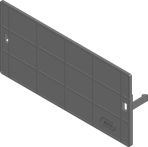 Hauraton RECYFIX STANDARD/PLUS 150 Stirnwand 208x100 mm Stirnwand aus PE-PP