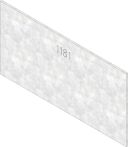 Hauraton FASERFIX KS 100 Stirnwand 160x80 mm - Typ 80 - Stahl verzinkt