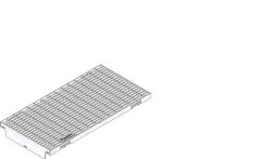 Hauraton FASERFIX KS 200 Gitterost MW 30/10 Edelstahl