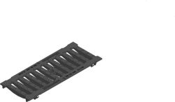 Hauraton FASERFIX KS 150 Gussrost SW 132/18 mm LxBxH 500x199x20 mm