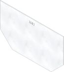 Hauraton FASERFIX KS 200 Stirnwand 260x150 mm - Typ 150 - Edelstahl