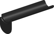 Hauraton RECYFIX MONOTEC 100 Übergangsstück 510x125x163 mm Typ 280