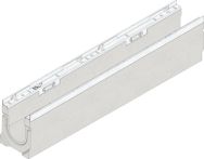 Hauraton FASERFIX KS 100 Entwässerungsrinne ohne Abdeckung mit 0,6% Eigengefälle