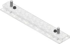 Hauraton DACHFIX STEEL Verstellset zur Höhenanpassung für DACHFIX STEEL 255 - Typ 45 - Stahl verzinkt