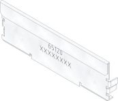 Hauraton DACHFIX STEEL 135 Stirnwand geschlossen - Edelstahl - 135x45 mm