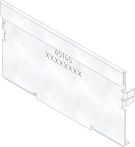 Hauraton DACHFIX STEEL 135 Stirnwand geschlossen - Edelstahl - 135x75 mm