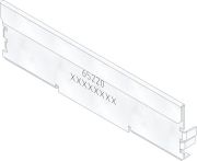 Hauraton DACHFIX STEEL 155 Stirnwand geschlossen - Edelstahl - 155x45 mm